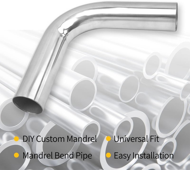FGJQEFG 2 Inch 90 Degree Mandrel Exhaust Pipe - Image 4
