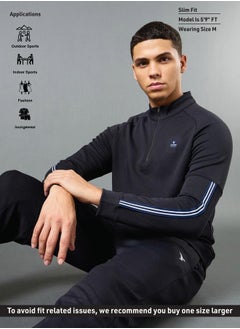 Technosport SOLID 4-WAY STRETCH T NECK FS by Styli  - Image 2