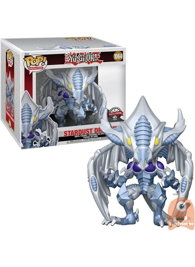 Funko Funko Pop! Super: Yu-Gi-Oh!- Stardust Dragon - (Metallic) - Collectable Vinyl Figure  - Image 1