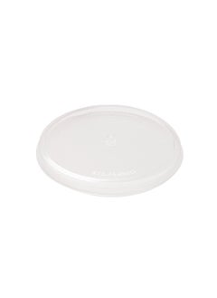 Restaurantware Restaurantware-LIDS ONLY: 18 Ounce Plastic Salad Bowl Lids, 200 Recyclable Lids For 18 Ounce Salad Bowls - Round, Disposable, Clear Plastic To Go Bowl Lids, Bowls Sold Separately  - Image 1