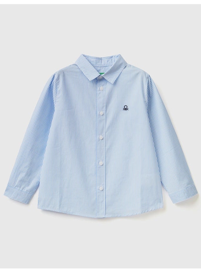 UNITED COLORS OF BENETTON Shirt In Pure Cotton  - Image 1