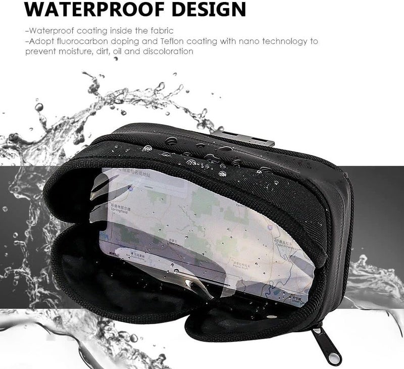 QASULER Motorcycle Phone Holder Bracket - Image 2