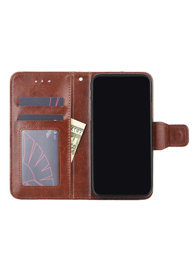 Zaboon Case For iPhone 13 Pro Max Crystal Texture Horizontal Flip Leather Case with Holder & Card Slots & Wallet - Image 4