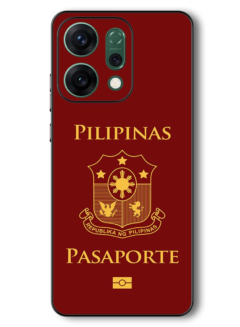 Theodor Case Compatible with Oppo Reno 14 6.59 Inch Protection Shockproof Bumper Cover Philippines Passport - Image 1