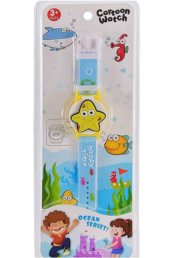 Toy Box - 2 in 1 Cartoon character kids watch - Image 1