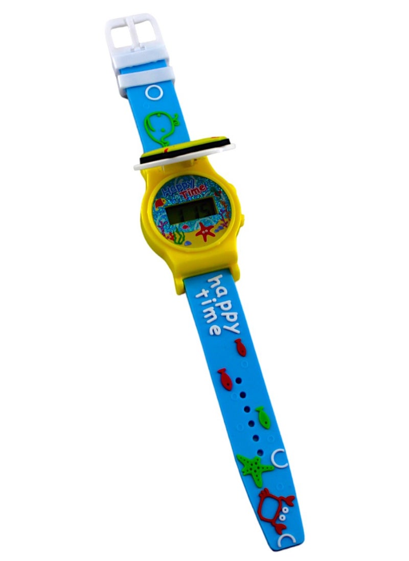 Toy Box - 2 in 1 Cartoon character kids watch - Image 1