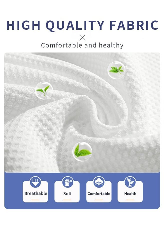 GROIC 1 Pack Universal Front Car Seat Covers, Anti-Slip Luxury Auto Driver Covers Universal Fit Most Cars,SUV,Sedans and Pick-up Trucks, Automotive Summer Cool Protection Vehicle Cushion Cover  - Image 5