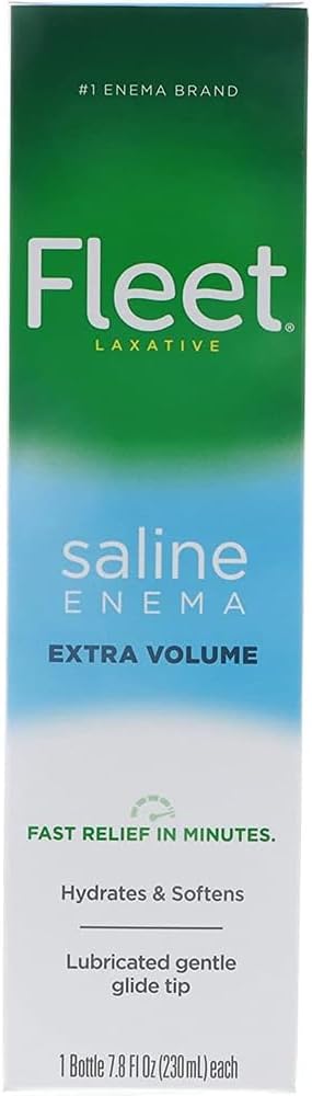 Fleet Enema Extra Saline Laxative 78 oz Pack of 3