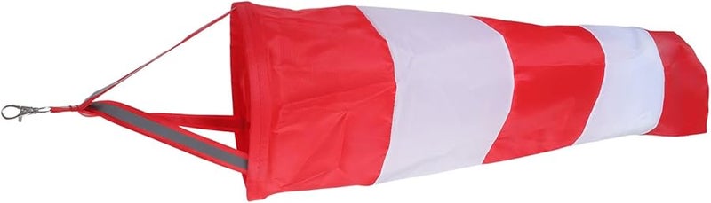 علم الرياح العاكس مع حزام مقاس M 60 80 100 سم حقيبة اتجاه الرياح من قماش الأكسفورد - Image 1