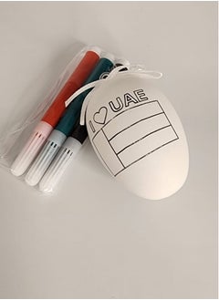 باشن ديستريكت طلاء بيضة الأطفال للرسم اليدوي-المجموعه تتكون من 3 قطع  - Image 1