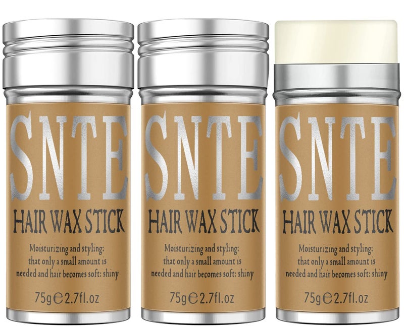 Hair Wax Stick for Smoothing Flyaways  Taming Frizz 3PCS  New Upgrade Slick Stick for Wigs Women  Baby Hair