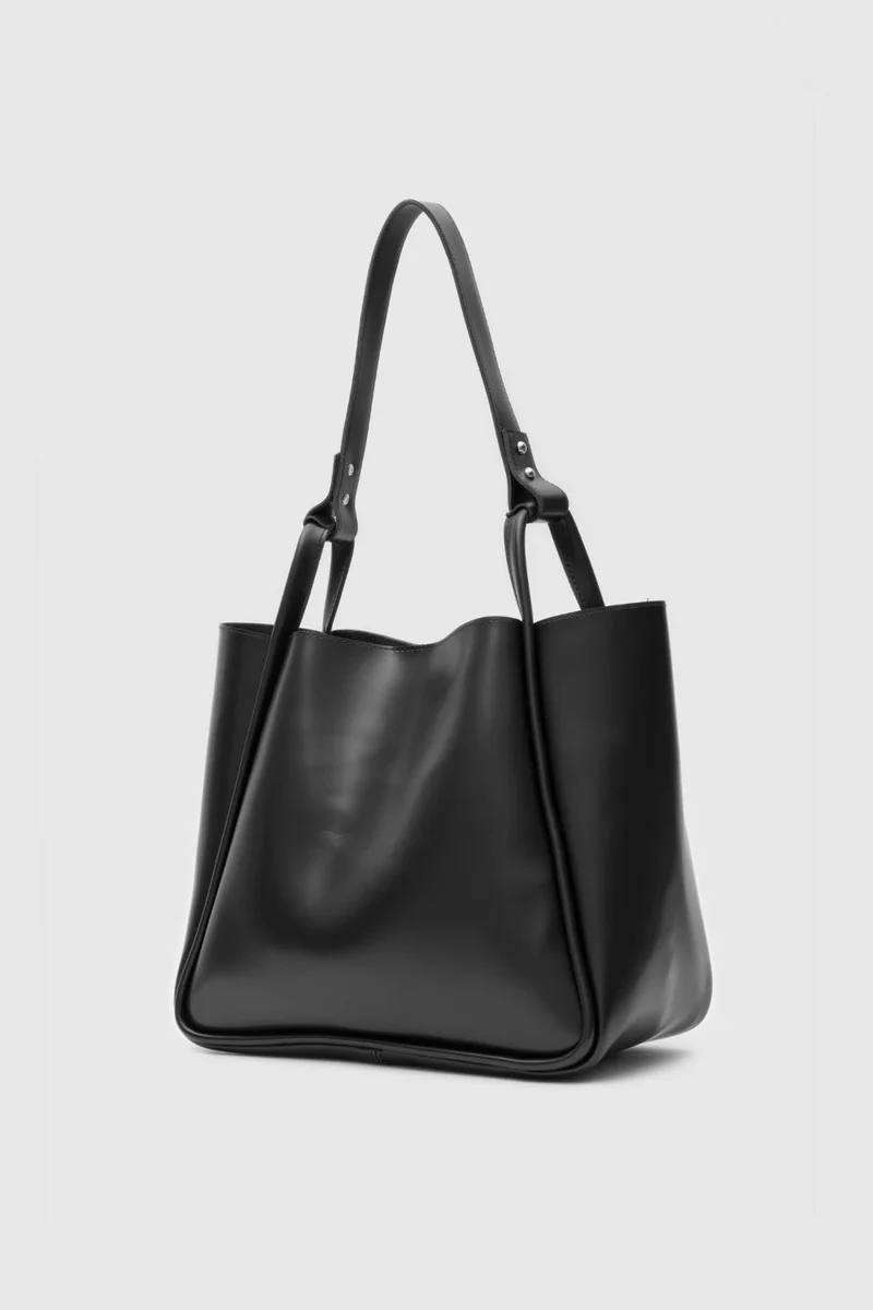 Shule Bags Pera Black Shoulder Bag