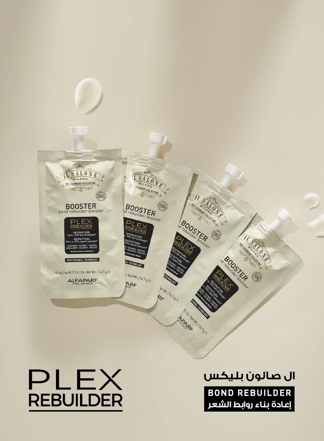 IL SALONE Plex Bond Rebuilder Booster Restructuring Serum For Very Damaged Hair 4X15Ml - Image 2