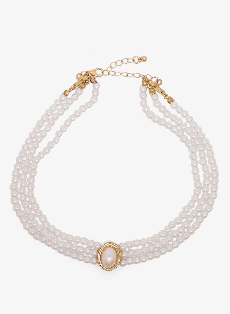 ELLA Pearl Choker - Image 1