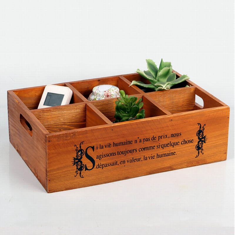 Retro Storage Box Vintage Window Display Box Props DIY Props - Image 1