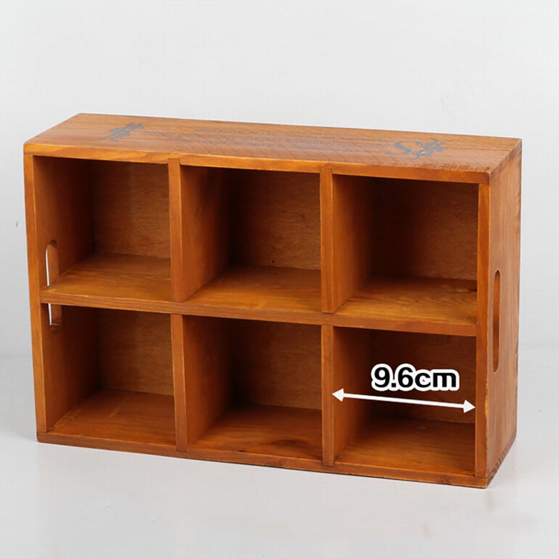 Retro Storage Box Vintage Window Display Box Props DIY Props - Image 3