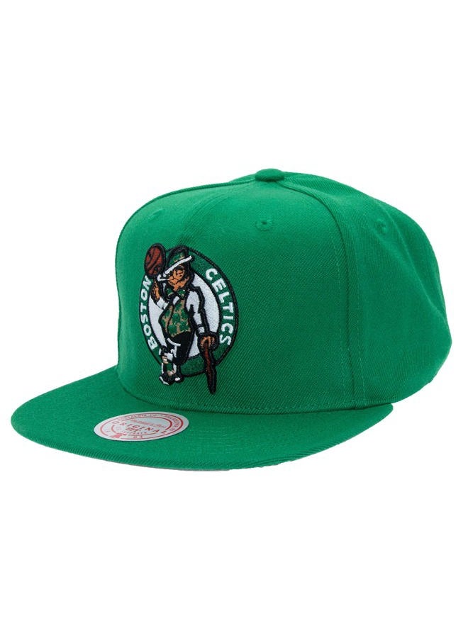 Mitchell & Ness NBA Boston CelticsTeam Ground 2.0 Snapback Cap Green, Green - Image 1