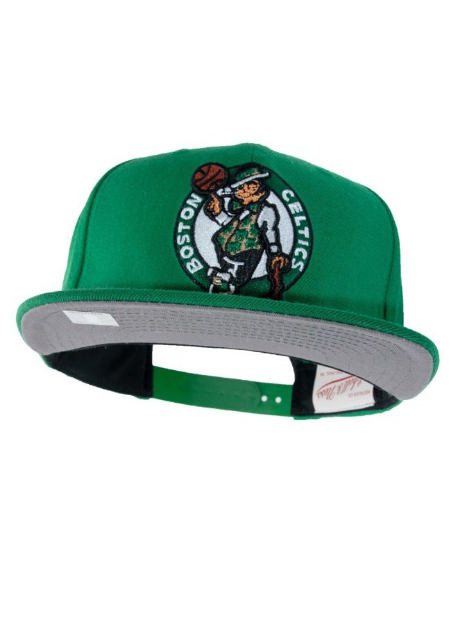 Mitchell & Ness NBA Boston CelticsTeam Ground 2.0 Snapback Cap Green, Green - Image 2