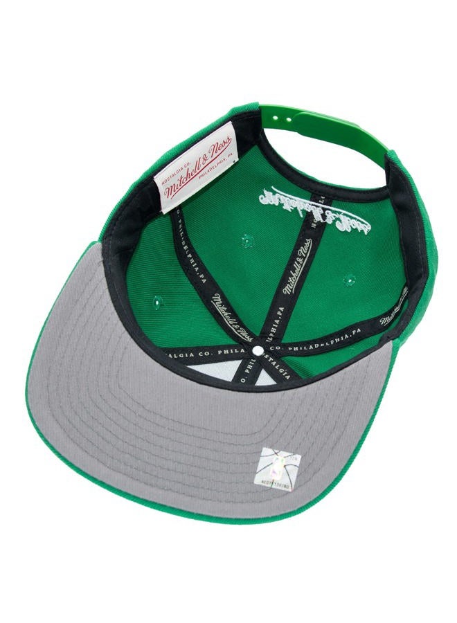 Mitchell & Ness NBA Boston CelticsTeam Ground 2.0 Snapback Cap Green, Green - Image 3