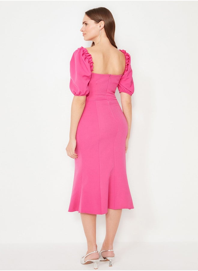 trendyol - Woman Dress Fuchsia - Image 1