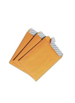 Quality Park 44162 Redi-Strip Envelope, Plain, 28Lb, 6-Inch X9-Inch , 100/Bx, Kraft  - Image 1
