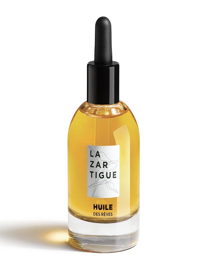 Lazartigue Huile des Rêves Nourishing Dry Oil for Hair, Adds Shine & Nourishment with Argan, Apricot & Camellia Oils, Vegan, Sulfate & Silicone Free, 1.7 Fl Oz - Image 1