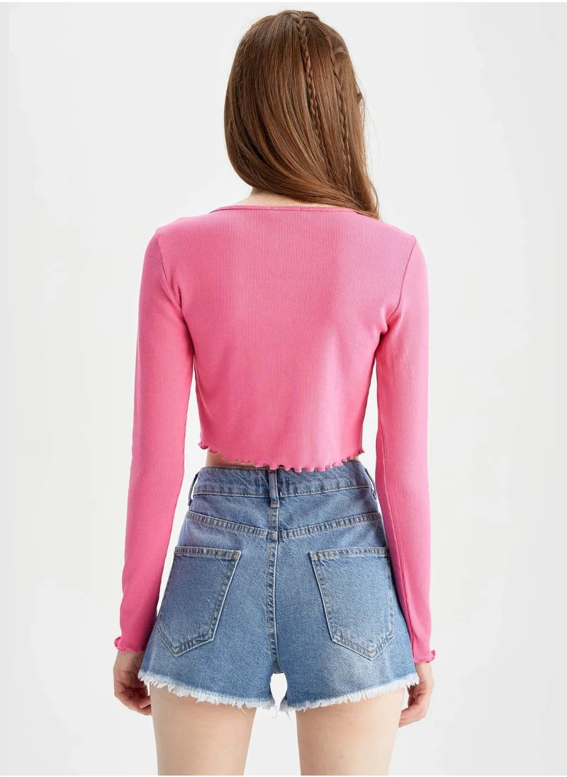 DeFacto Woman Fitted Knitted Cardigan