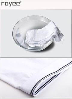 Royee 3Pack Pure cotton of Men's underwear，Mid rise flat angle pants, knitted pure cotton for comfortable and breathable underwear  - Image 5