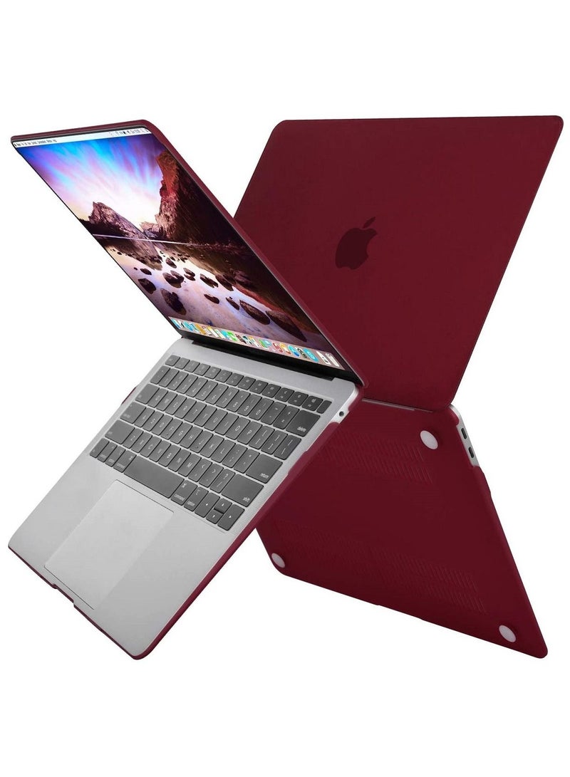 أمم متوافق مع جراب Mac Book New Pro مقاس 13 بوصة 2018/2017/2016 موديل A1988 A1708 (شريط لا يعمل باللمس) حافظة صلبة بلاستيكية رفيعة للغاية مع غطاء لوحة مفاتيح باللغة الإنجليزية بتصميم أمريكي أرجواني - Image 4