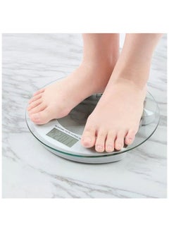QSHOP HD Digital Scale - Holds up to 180kg, Modern and elegant design, Clear display, Ideal for home and office use, Reliable performance for accurate and easy weight measurement  - Image 3
