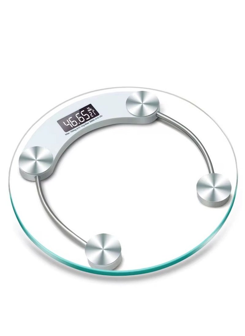 QSHOP HD Digital Scale - Holds up to 180kg, Modern and elegant design, Clear display, Ideal for home and office use, Reliable performance for accurate and easy weight measurement  - Image 1