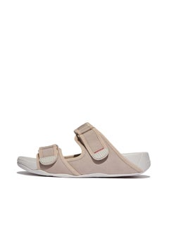 049-822 Fitflop Men Sandals Gogh Moc Mens Adjustable Water-Resistant Slides - On Taupe GT3-C54 Taupe