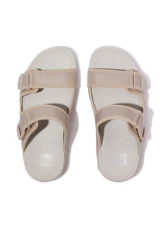 FitFlop 049-822 Fitflop Men Sandals Gogh Moc Mens Adjustable Water-Resistant Slides - On Taupe GT3-C54 Taupe  - Image 2