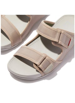 FitFlop 049-822 Fitflop Men Sandals Gogh Moc Mens Adjustable Water-Resistant Slides - On Taupe GT3-C54 Taupe  - Image 3