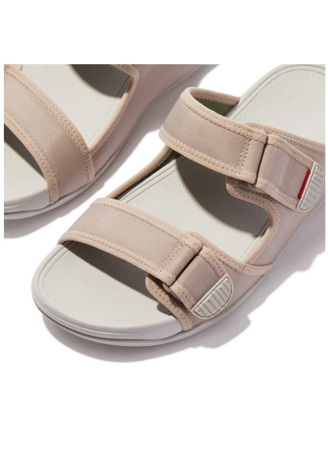 FitFlop - 049-822 Fitflop Men Sandals Gogh Moc Mens Adjustable Water-Resistant Slides - On Taupe GT3-C54 Taupe - Image 1