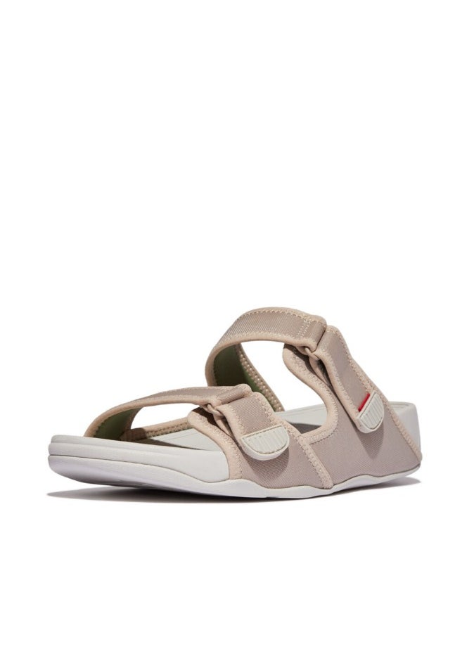 FitFlop - 049-822 Fitflop Men Sandals Gogh Moc Mens Adjustable Water-Resistant Slides - On Taupe GT3-C54 Taupe - Image 1