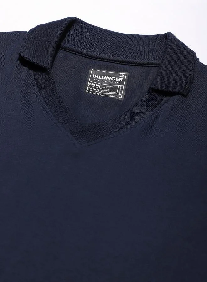 Dillinger Men Regular Fit Long Sleeve Solid T-Shirt