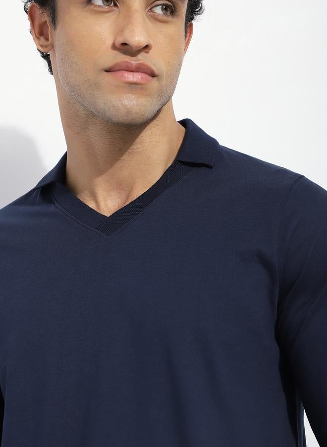 Dillinger Men Regular Fit Long Sleeve Solid T-Shirt - Image 5