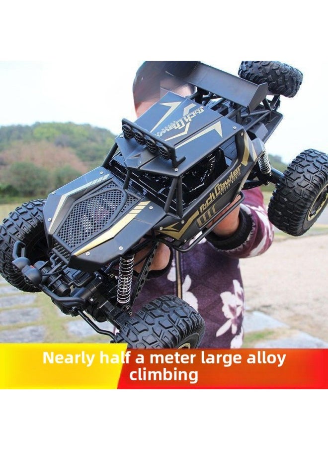 Generic Drift Remote Control Car Large Off-road Vehicle Four Two-wheel Drive Climbing Big Bike High Speed Racing Boy Rechargeable Toy Car-Color:Large Size 32cm Climbing Car Blue 20km/h-Scale:With Four Sets Of Rechargeable Batteries + Screwdriver + Charging Cable  - Image 3