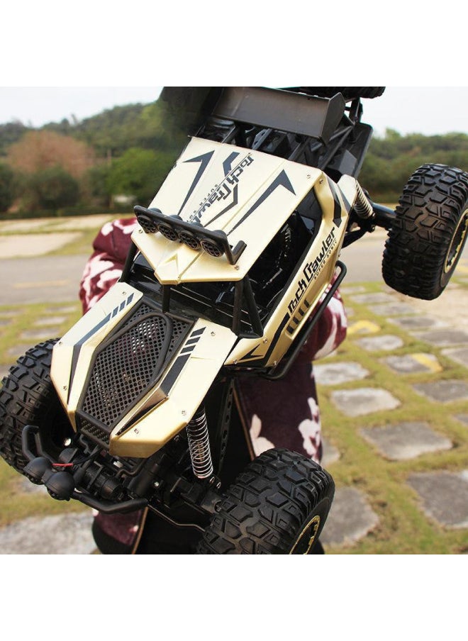 Generic Drift Remote Control Car Large Off-road Vehicle Four Two-wheel Drive Climbing Big Bike High Speed Racing Boy Rechargeable Toy Car-Color:Large Size 32cm Climbing Car Blue 20km/h-Scale:With Four Sets Of Rechargeable Batteries + Screwdriver + Charging Cable  - Image 5