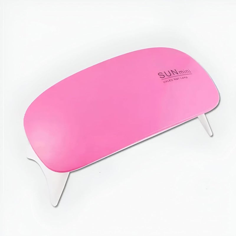 Mini UV Nail Dryer for Gel Polish:6W LED Lamp,Effectively Curing Gel Nails,Perfect for Home and Salon Manicure