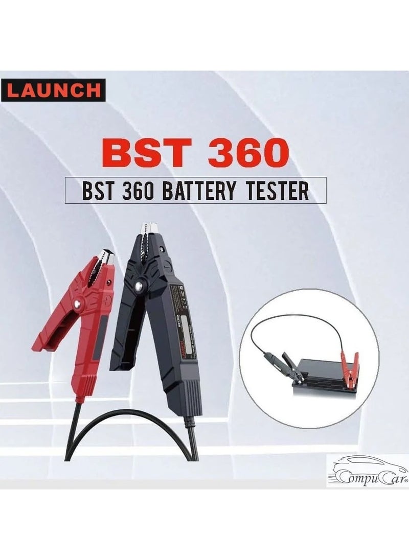 Launch Launch Battery Tester BST360: Quickly & accurately test 6V/12V batteries with your smartphone or Launch X-431 scanner. Get detailed reports, diagnose issues.  - Image 1