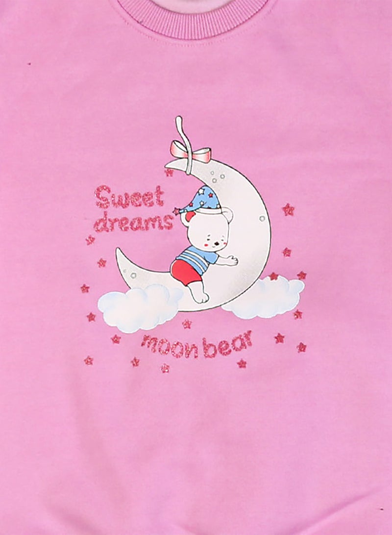 زيركون بيجامة شتوي بناتي - 3143 - Image 2