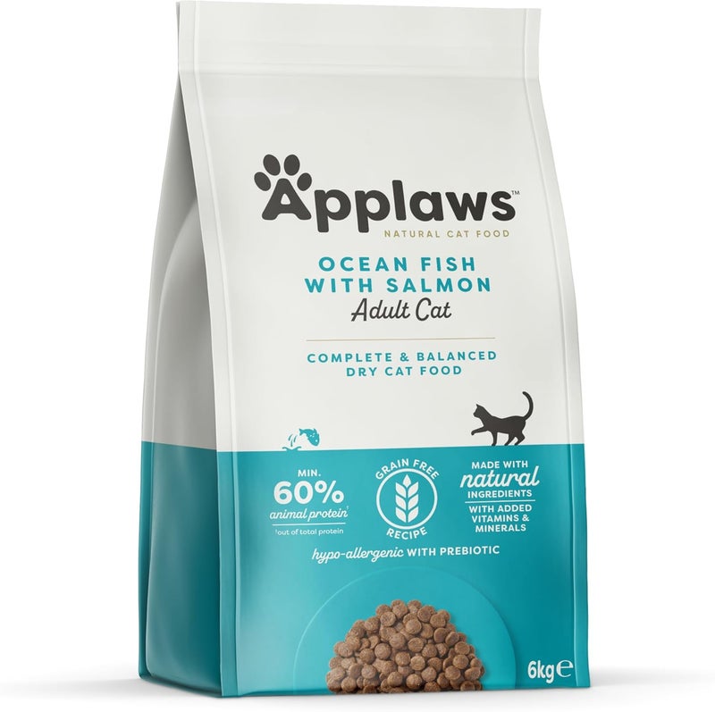Applaws Sterilized Cat Dry Food Fish & Salmon - 6 Kg - Image 1