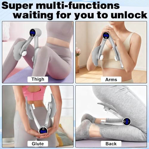 Mukaddar Kegel Exercise Thigh Trainer, Pelvic Floor Exercise Devices, Inner Thigh Exerciser for Women and Men, Kegel Trainer for Postpartum Rehabilitation - Image 2
