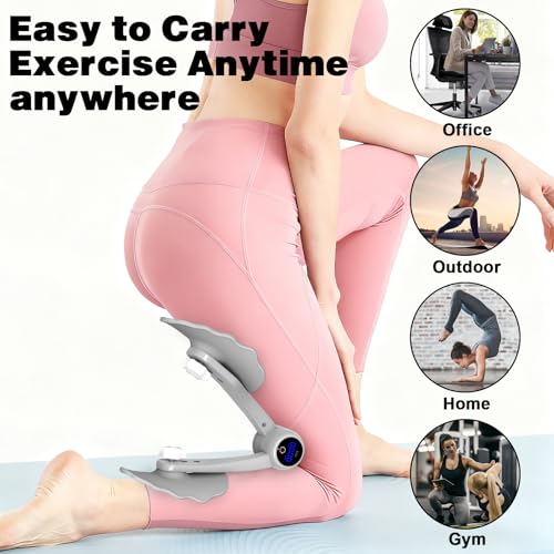 Mukaddar Kegel Exercise Thigh Trainer, Pelvic Floor Exercise Devices, Inner Thigh Exerciser for Women and Men, Kegel Trainer for Postpartum Rehabilitation - Image 4