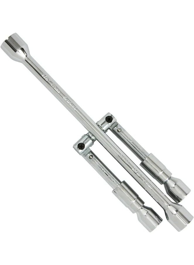 Screw Off Cross Wrench – Folding Car Tire Wrench with Adjustable Handle – Fits All Car Tires - Image 5