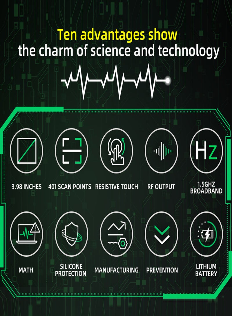 بي سايد جهاز تحليل شبكة المتجهات المحمول BSIDE P5 متعدد الوظائف HF VHF فائق التردد مع شاشة TFT مقاس 320 × 480 وواجهة شحن من النوع C - Image 4