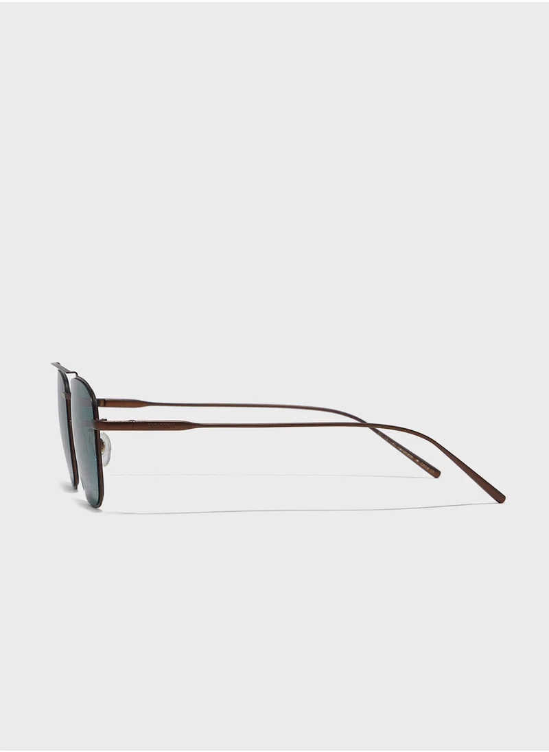 30Sundays Valiant Rectangular   Sunglasses