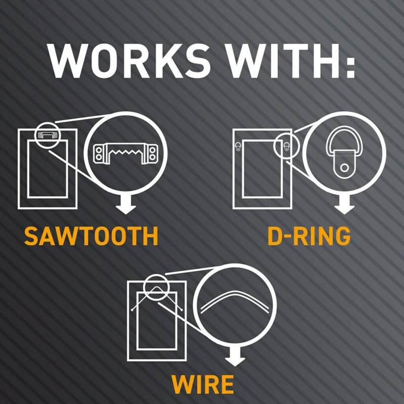 3M CLAW Strong Durable Drywall Picture Hanger (45 LB) - Image 4